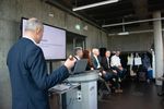 Auch in diesem Jahr gab es eine anregende Paneldiskussion. Im Bild (von Links nach Rechts): Prof. Jürgen Anke, André Röder, Thea Kirsch, Dr. Markus Reichel, Robert Schröder, Boris Lingl.